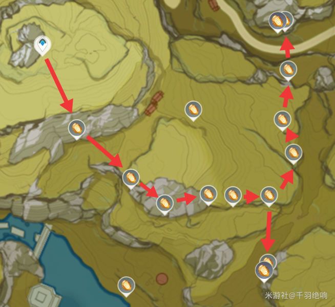 手游原神石珀采集地点_原神在哪挖石珀_原神石珀采集地点