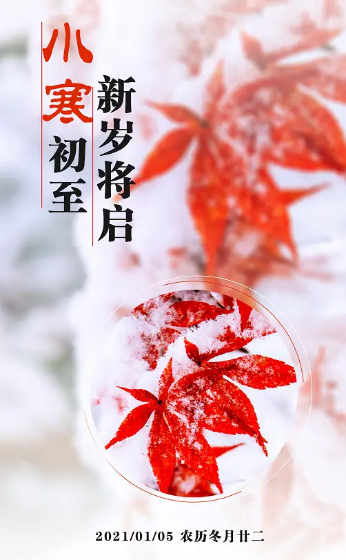 小寒节气发圈软文_小寒节气的文案_小寒节气说说