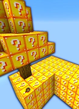幸运方块1.12.2mod_幸运方块带建筑手机版游戏_建筑幸运方块mod